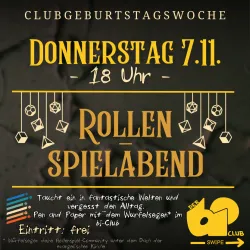 CGW- Rollenspiel-Abend