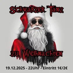 Schwarzer Tanz zu Weihnachten
