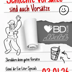 Schlechte Vorsätze sind auch Vorsätze