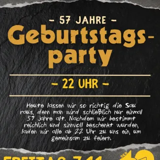 Geburtstagsparty Geburtstagsparty